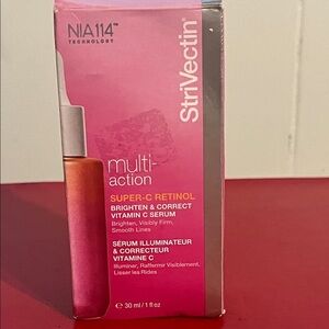 StriVectin Multi-Action Super-C Retinol Serum - Pink and Red Packaging